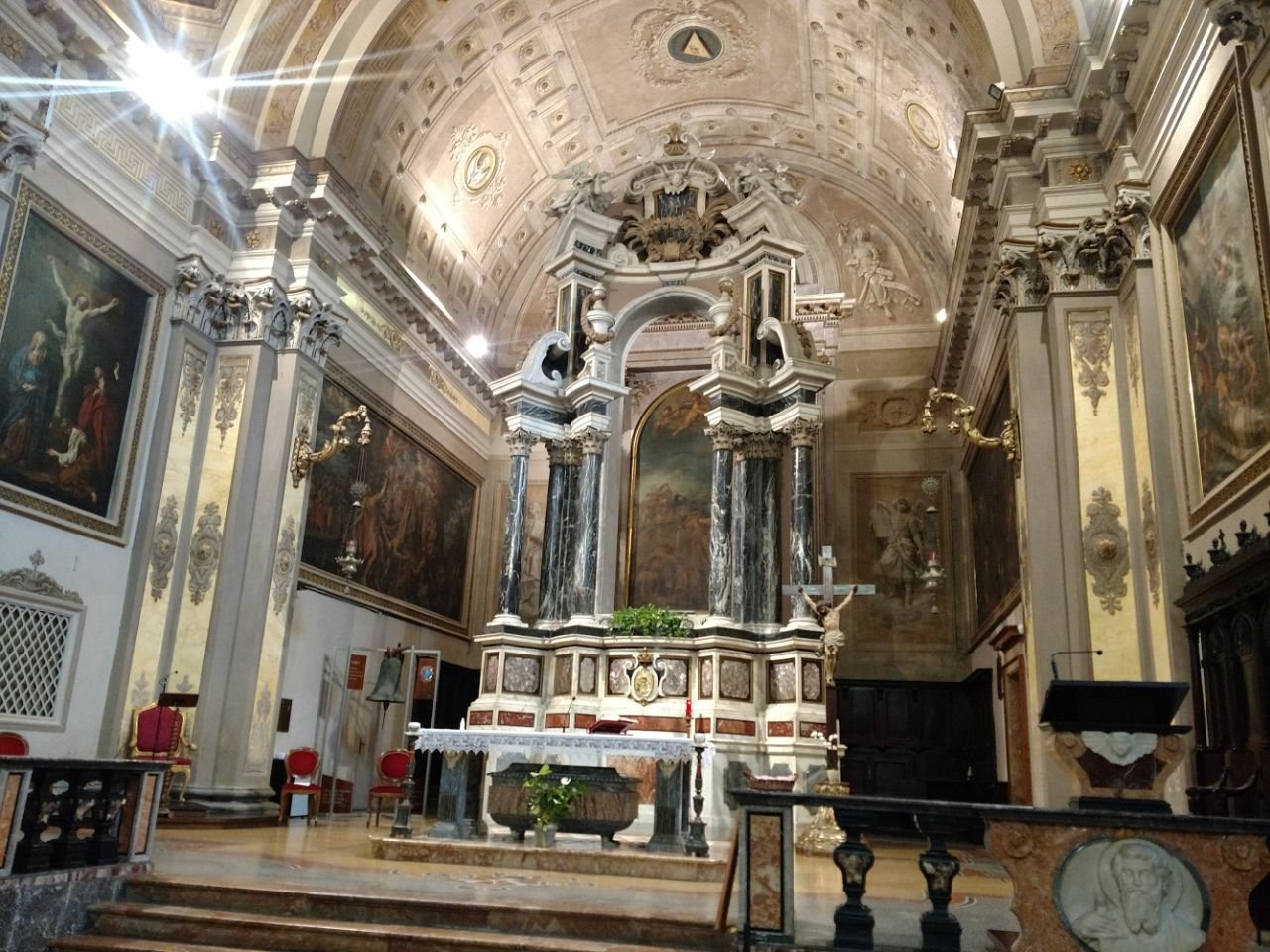 Targa di Chiesa m.Teresa